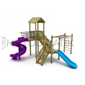 02 A Standard Wooden Playground